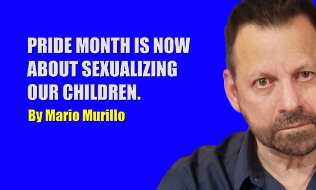 PRIDE MONTH IS NOW ABOUT SEXUALIZING OUR&nbsp;CHILDREN.